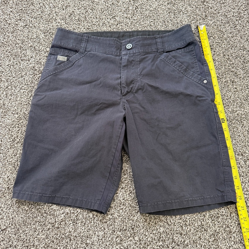 Kuhl Shorts Radikl Gray Shorts Outdoor Hiking Pockets #5268 Gray Size 32x10